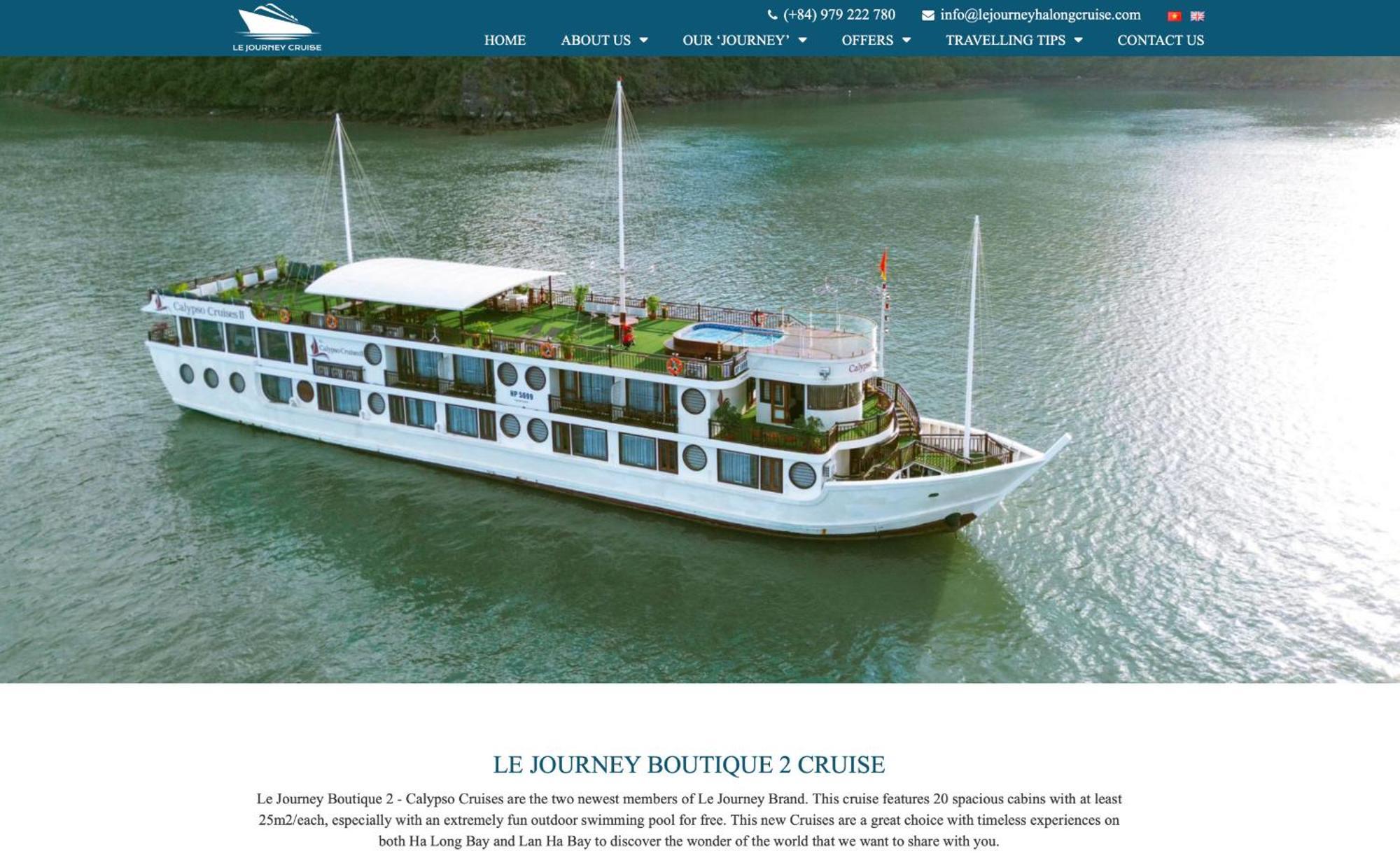 Hotel Le Journey Elegance Cruise Hạ Long Exterior foto